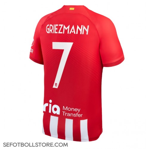 Atletico Madrid Antoine Griezmann #7 Replika Hemmatröja 2023-24 Kortärmad